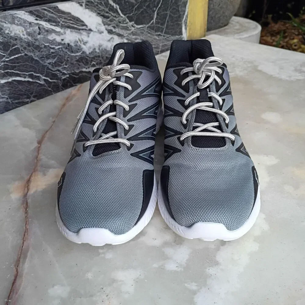 Fila Men's Grey and Black Trainers